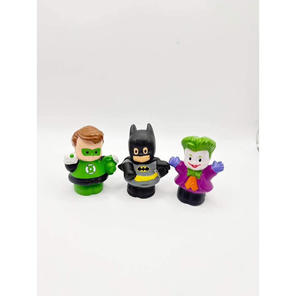 Little People Batman Joker Green Lantern (Set of 3)